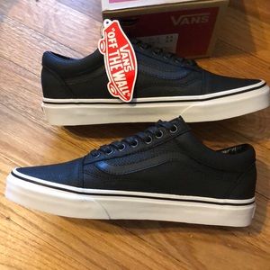 NewinBox Vans Old Skool Premium Leather Black